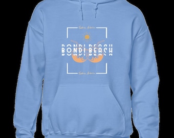 Bondi beach sydney australia hoody hoodie cool summer fashion design top new Funny Gift Dad Husband Kids Boys Top Present