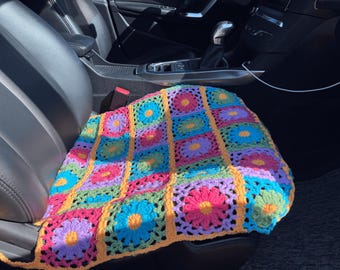 Cute Custom 2 headrest covers and 2 seatback covers