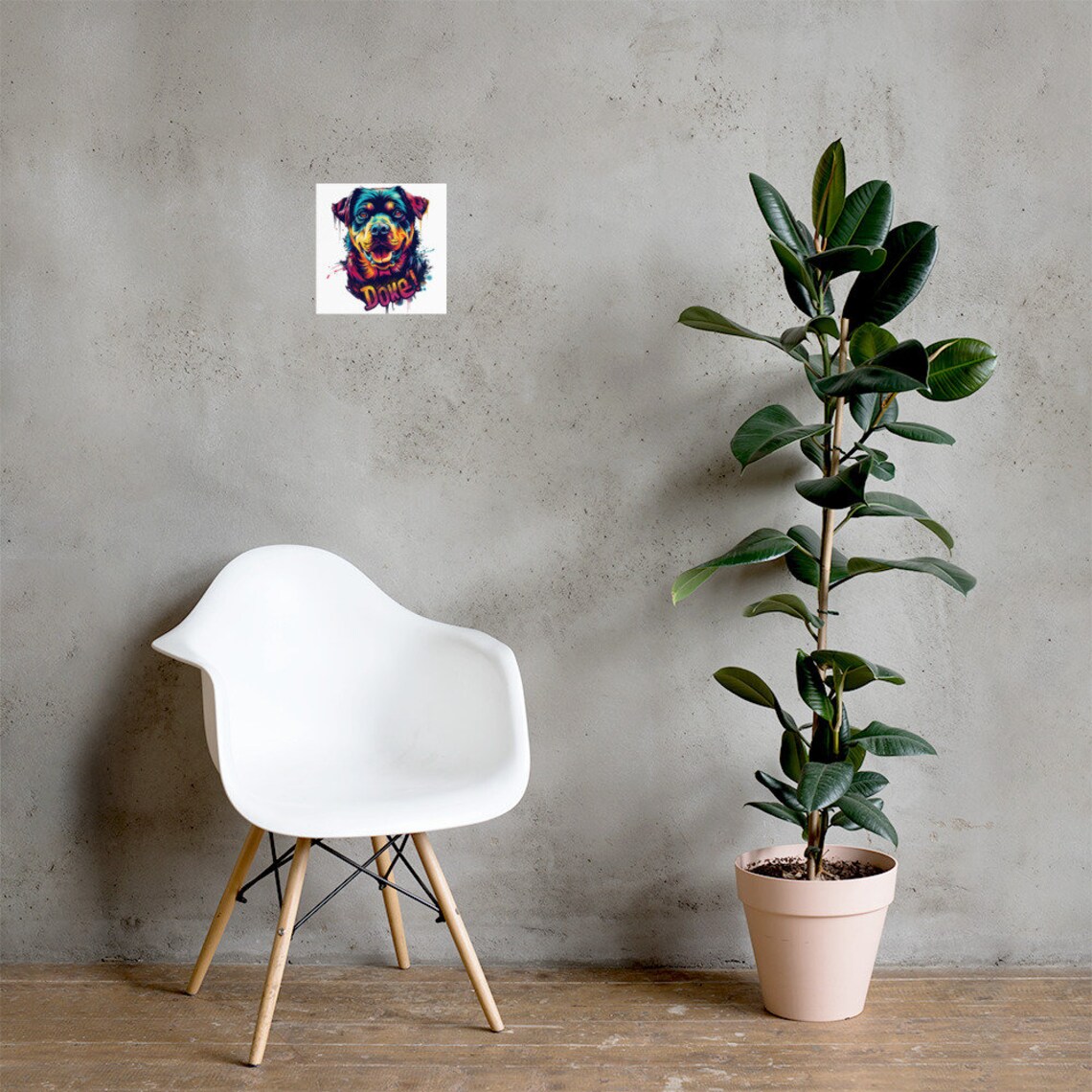 Poster - Dogs color the world in every shade of joy