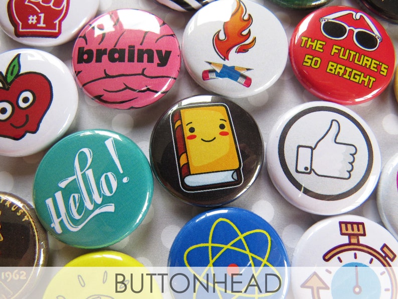 Reward for Classroom, Small Prizes Gifts for Students, Classroom Rewards Ideas for Teachers, School Backpack Buttons Pins image 9