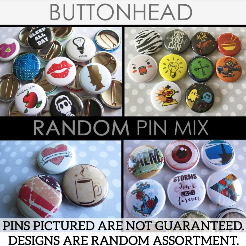 Small Prizes for Adults for Work, Fun Prizes for Students Home School, Cool Mini Prizes for Kids Bulk, Random Pin Back Button Pins, Bulk Lot image 7