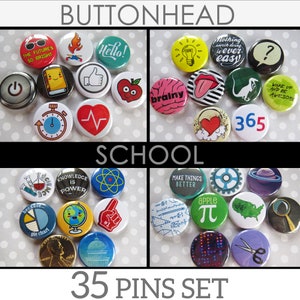 Reward for Classroom, Small Prizes Gifts for Students, Classroom Rewards Ideas for Teachers, School Backpack Buttons Pins image 2
