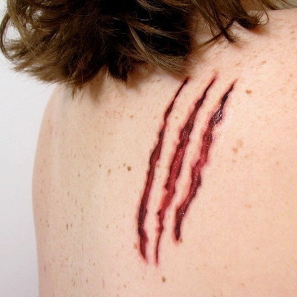 Clawed Temporary Tattoo