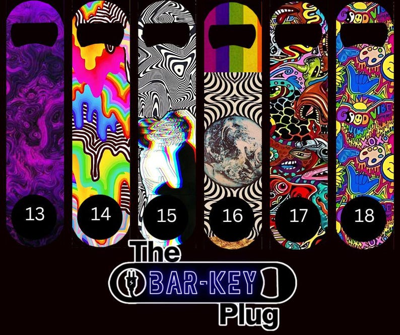 Bottle Opener, Barkey, Trippy Custom Bottle Openers, Stocking Stuffers ...