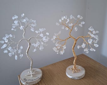 Regalo para el 15.º aniversario de bodas, regalo de cristal personalizado, regalo de aniversario de cristal, cristal de cuarzo de grado A