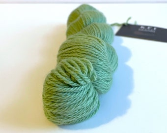 Green merino cashmere alpaca yarn - KFI Luxury Collection Dulcet - fingering weight - 180 yards each - discontinued yarn - ready to ship