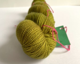 Green Verdant Gryphon Eidos - fingering weight yarn - sock knitting wool - 420 yards per skein - pure superwash merino - The Verdant Gryphon