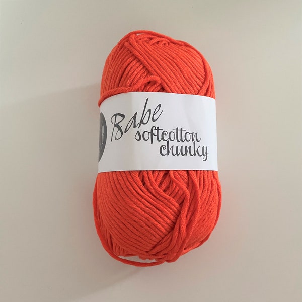 Bright Orange Yarn Etsy