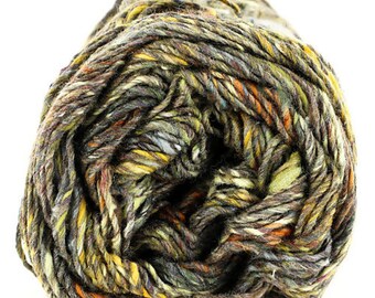 35A Noro Mirai - cotton silk rayon blend - Noro yarn - 328 yards ea - self striping Noro - Shimanto brown - sweater quantity - Ready to ship