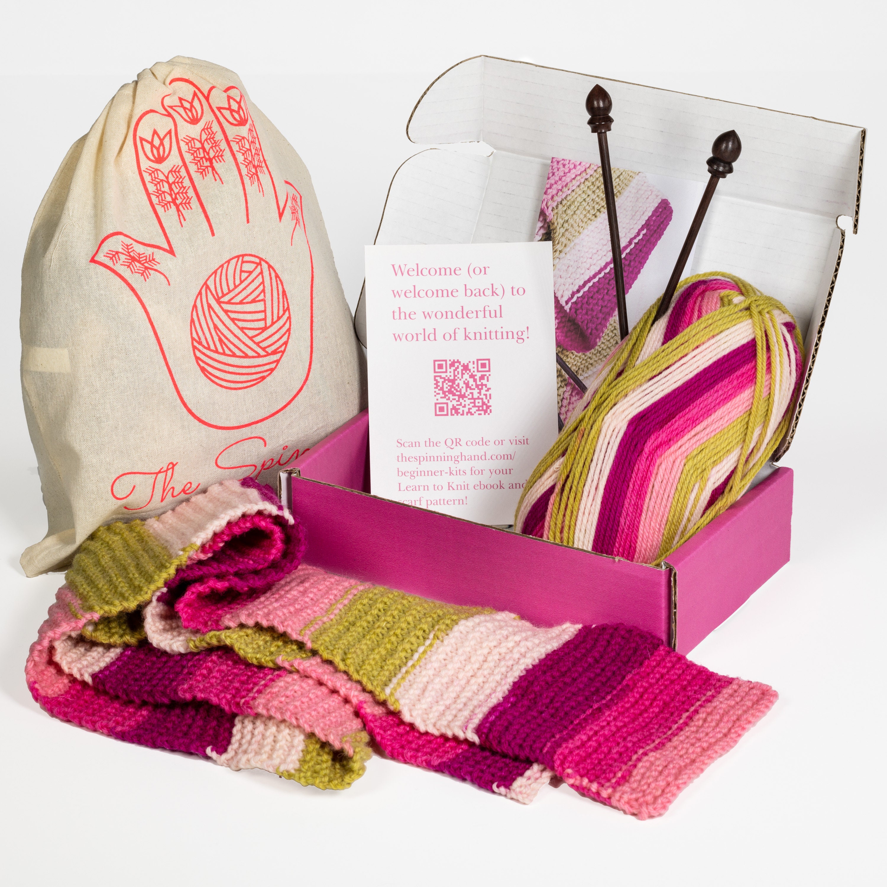 Womens Bag Knitting Kit - A/W - Intermediate - (8034-292)