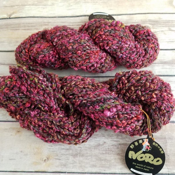 Noro Silk Mountain - couleur 8 lots C - fil bouclé Noro - laine, soie, kid mohair - 55 yards par pelote - discontinué Noro - prêt à expédier