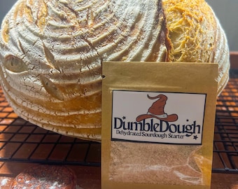 DUMBLEDOUGH | Dehydrated Sourdough Starter *30+ Year Old Rich Alaskan Lineage*