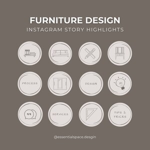 84 Minimalist Instagram Highlight Covers | Interior Design (digital ...