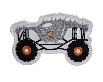 Monster Truck Embroidered Patches Iron On Sew On