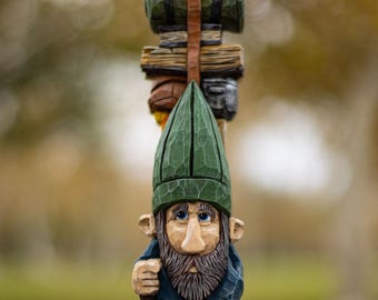 Oswald Greencap Vogelhaus - Big Backpack Gnome