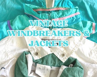 Vintage Windbreaker / Spring Retro Jacket