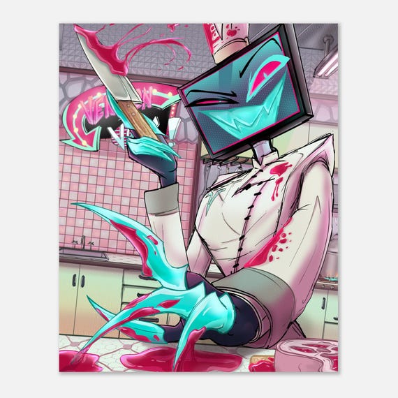 Chef Vox HD Poster Hazbin Hotel 8x10″ - Etsy