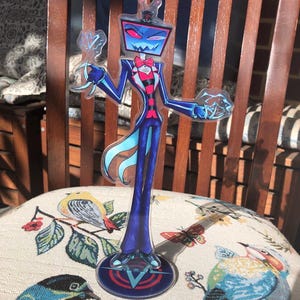 Vees Hazbin Hotel Standees Double Sided Acrylic Standees