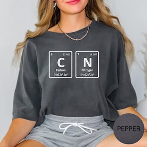 Chemistry Elements T-Shirt, Unisex Graphic Tee, Science Lover Gift, Fun Educational Apparel, Perfect for Back to School