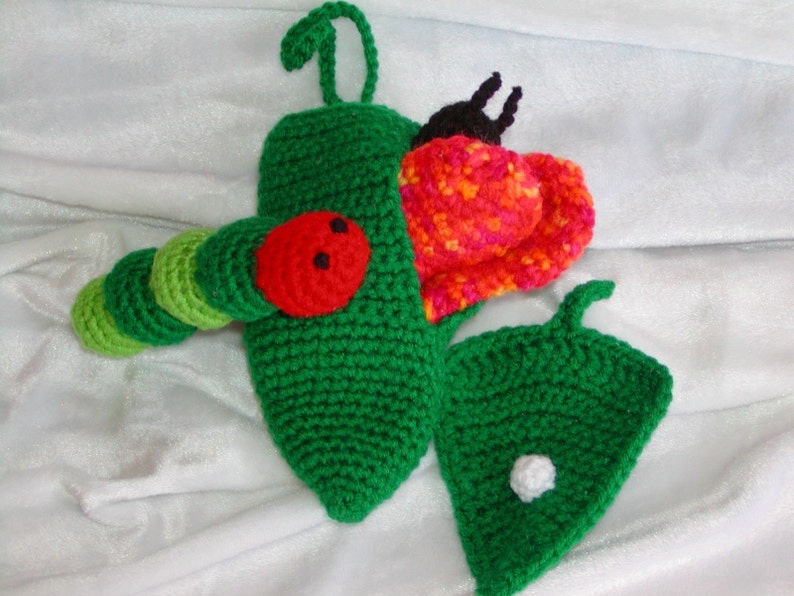 Crocheted Growing ButterflyPDFPATTERN image 2