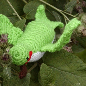 Crocheted HummingbirdPDFPATTERN image 4
