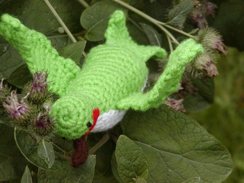 Crocheted HummingbirdPDFPATTERN image 4