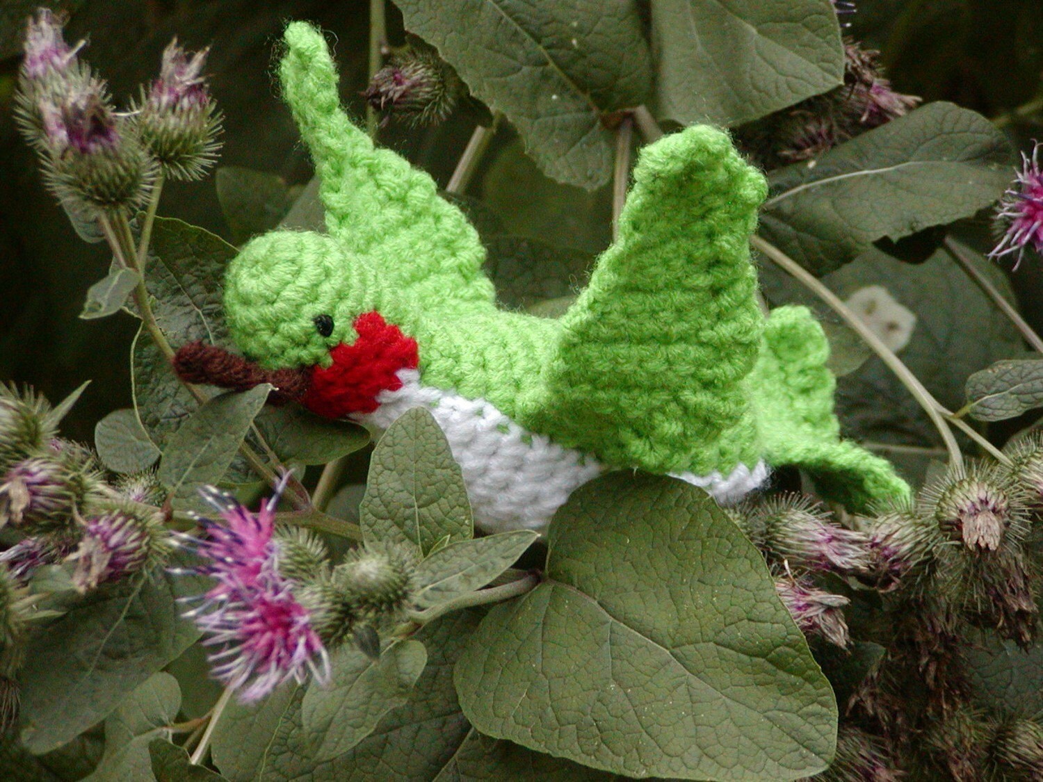 Crocheted Hummingbird-----pdf--pattern - Etsy