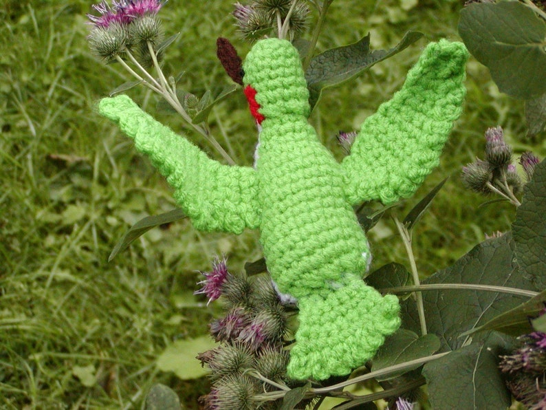 Crocheted HummingbirdPDFPATTERN image 5