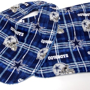 Bib and Burp Cloth Set, Baby Shower Gift, Welcome Baby Gift: Dallas Cowboys