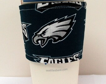 Kaffeewärmer/Tassenhülle Eco Friendly Slip-on, Lehrer Wertschätzung, Mitarbeiter Geschenk, Kauf 4 erhalte 1 gratis: NFL Philadelphia Eagles