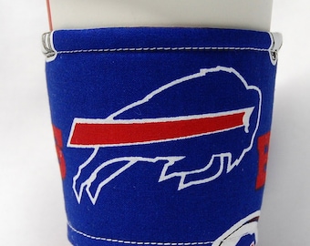 Coffee Cozy/Cup Sleeve Eco Friendly Slip-on,Teacher Appreciation, Co-Worker Gift, Buy any 5 get 1 free:  NFL- Buffalo Bills