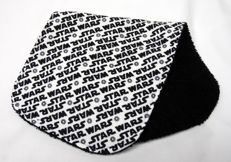 Baby Burp Cloth, Baby Shower Gift, Welcome Baby Gift: Star Wars image 1