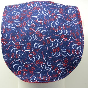 Youth/Junior Bib, Special Needs, Cerebral Palsy, Epilepsy, Seizures, Drooling, Adaptive Clothing 14-inch Neck Opening:  Patriotic Print