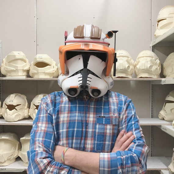 トモ　HELLBENDERS&amp;CO×CAPTAINSHELM コラボ② Clone 2 - Kamino Guard Helmet with Peak – Cyber Craft