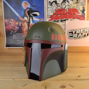 Boba Fett Fresh Helmet for Cosplay | Mandalorian Helmet Wearable | Star Wars Helmet | Boba Fett Book of Boba Fett Cosplay Helmet