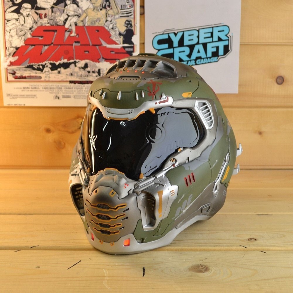 Doom Eternal Helmet | Cosplay Helmet | Game Helmet | Doom