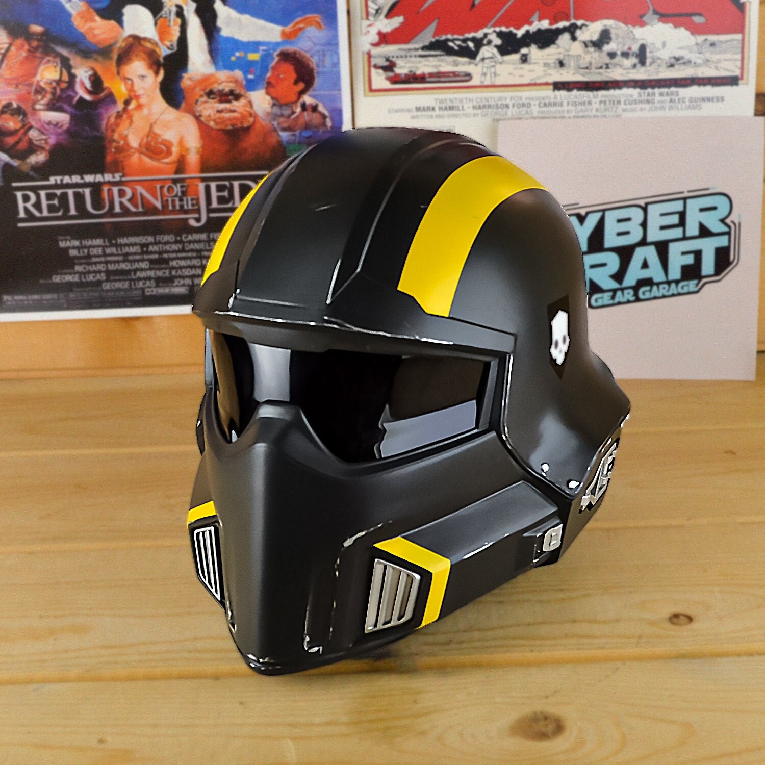 Helldivers 2 B-01 Tactical Damage Helmet for Cosplay | Game Helmet Wearable| Helldivers Cosplay Helmet | Helldivers 2 B-01 Tactical Helmet
