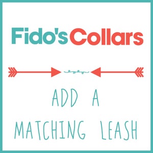 Dog Leash - Add a Matching leash to your collar