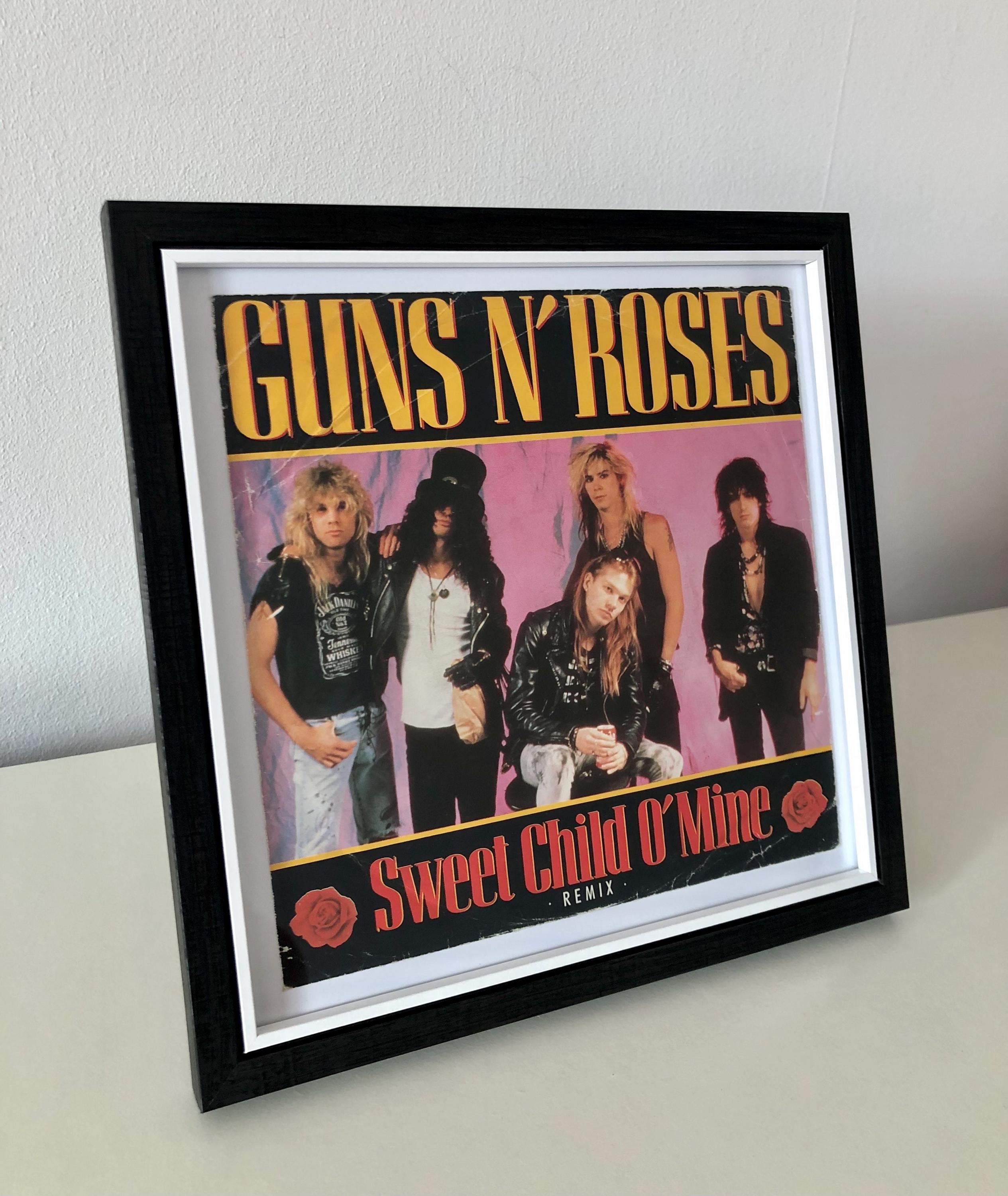 Sweet Child O' Mine - Framed 7” Record Sleeve Art - Etsy