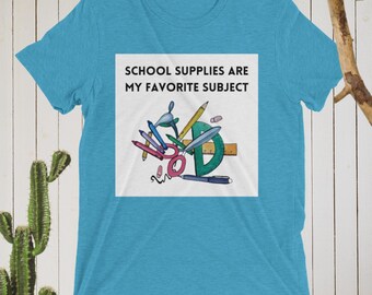 Back to School t-shirt “Favorite Subject”