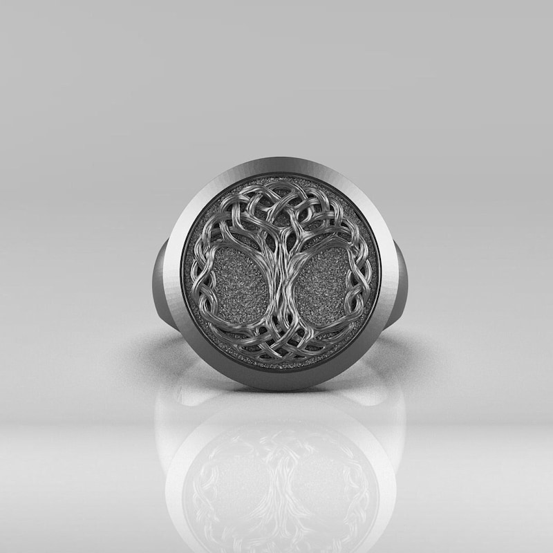 Mens Tree of Life Rings - Etsy