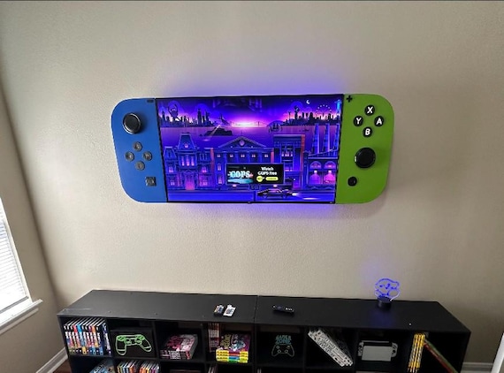 Custom Nintendo Switch TV Cabinet - Etsy