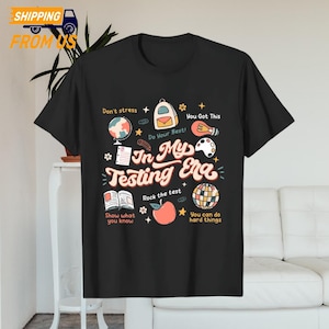 In My Testing Era Shirt, Test Day Sweatshirt, Teacher Shirt, Testing Hoodie, State Exam Shirt, Teacher Gift, Teacher Appreciation Tee