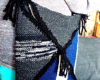 Crochet Shoulder Bag: Stylish Colorful Knitted Over-the-Shoulder Bag for Women Men