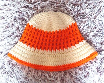 Crochet Panama Bucket Hat: Sunny Color, Stylish Look