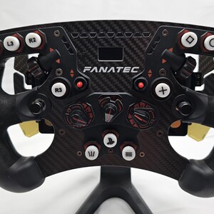 Button Caps Set for Fanatec Steering Wheel - White
