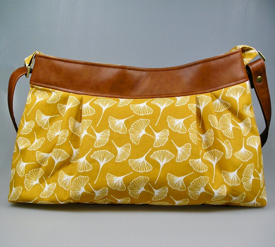 Womens Shoulder Bag Faux Leather Material Yellow Colored Womens Shoulder Bag Faux Leather Material Yellow Colored