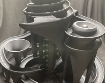 Marble Machine | Raceway | The Cyclone | PLA+ Plastic Filament | 3D Printed
