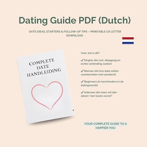 Dating Guide PDF (Dutch) – Date Ideas, Starters & Follow-Up Tips – Printable US Letter Download