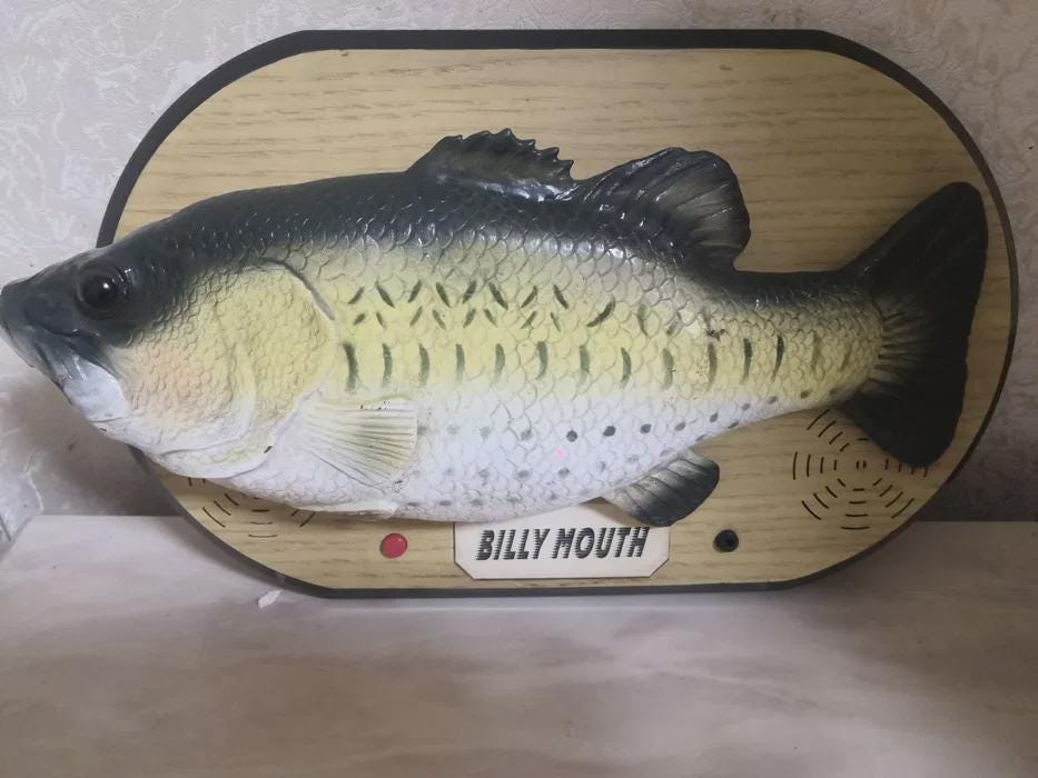 Big mouth billy bass - Etsy 日本
